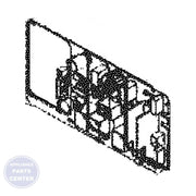 GE CONTROL BOARD WH04X25737 - Main view showing control features for GEN models