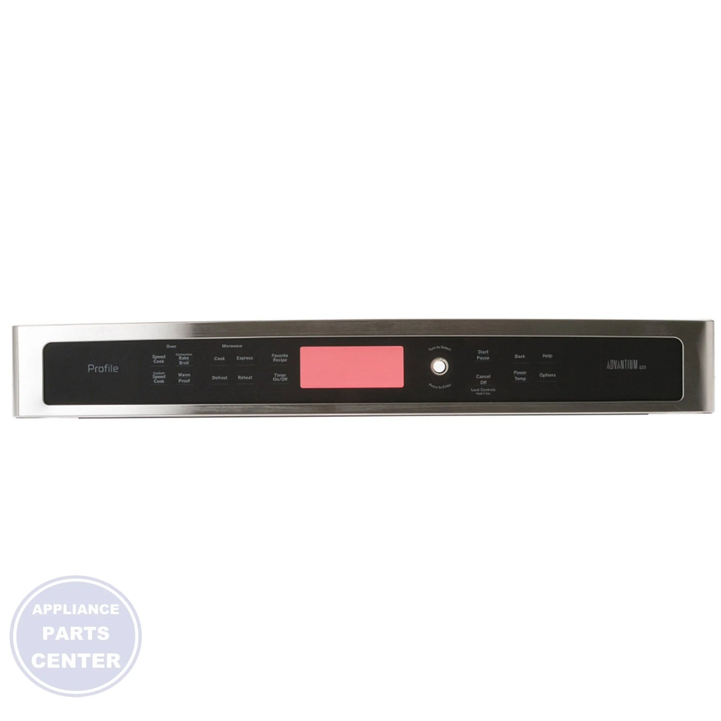 GE CONTROLLER ASSEMBLY WB07X42247 - Main view showing circuit board for GEN Microwaves