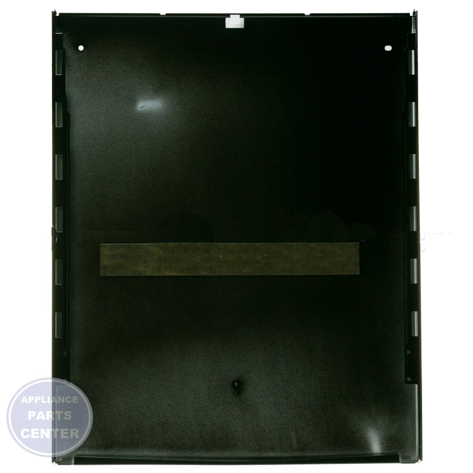 GE DISHWASHER BLACK OUTER DOOR ASSEMBLY WD34X25743 - Detailed view of durable construction