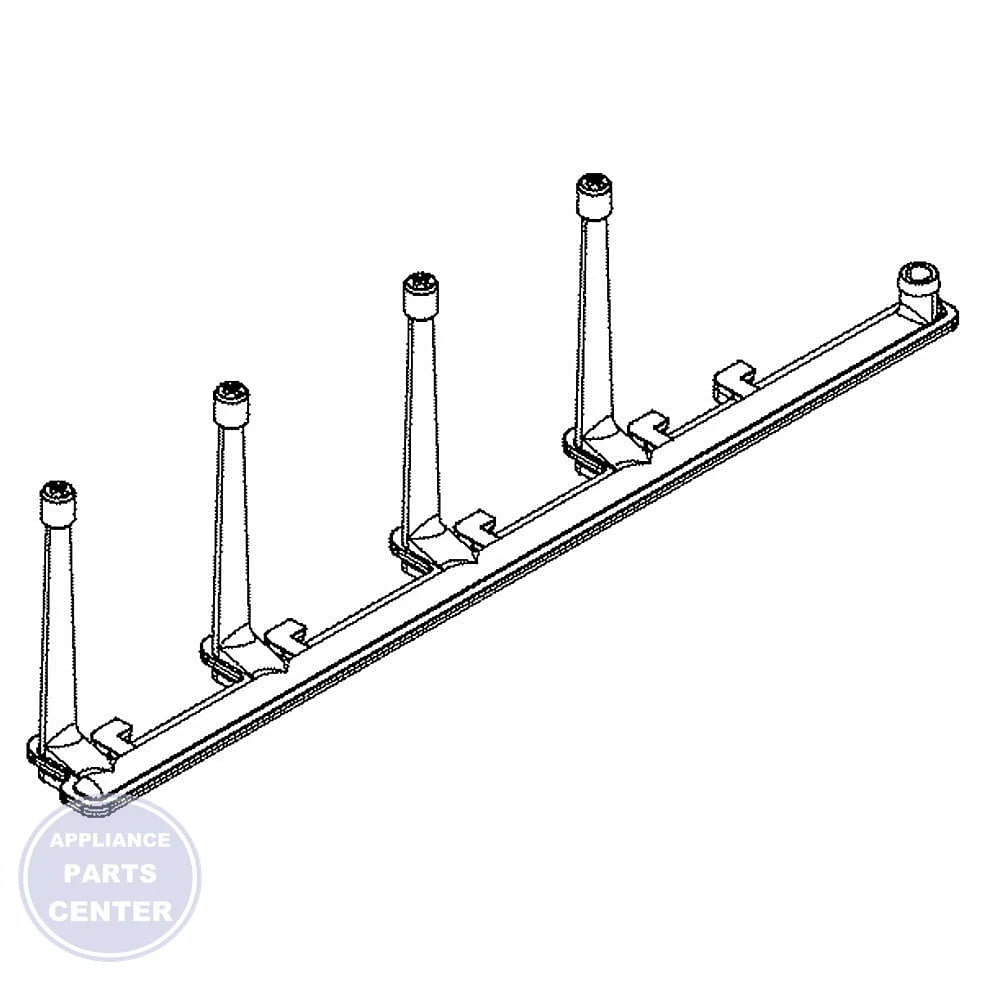 GE DISHWASHER BOTTLE BLASTER ASSEMBLY WD22X25478 - Main view showing powerful cleaning for GEN models