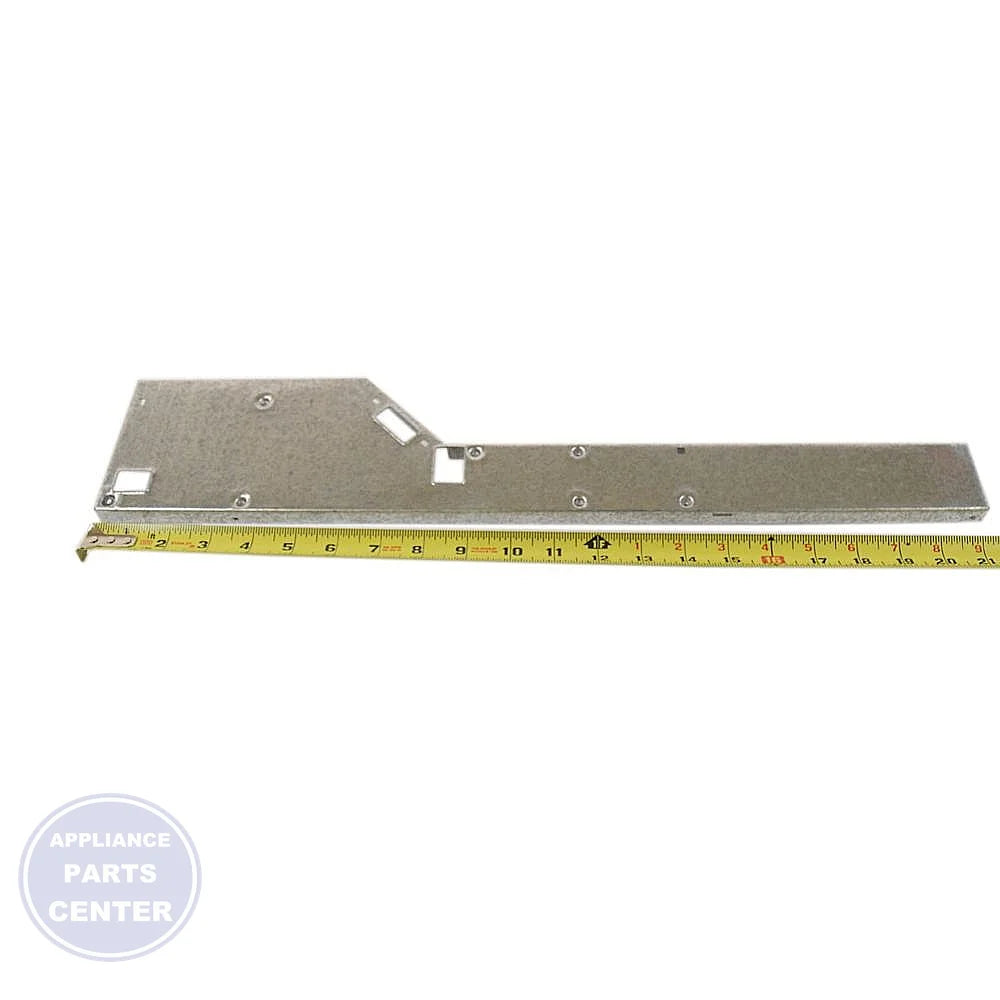GE DISHWASHER BOTTOM CONTROL BOX WD30X21714 - Side view with precise measurements for perfect fit