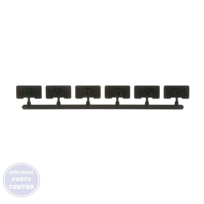 GE DISHWASHER BUTTON TREE WD09X10097 - Detailed view of control buttons