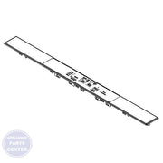 GE DISHWASHER CONSOLE COVER WD34X30083 - Main view showing sleek design for specific models