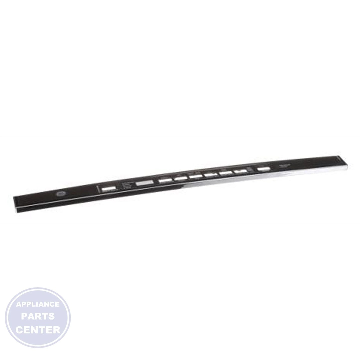 GE DISHWASHER GRAPHICS CONSOLE COVER ASSEMBLY WD34X24445 - Main view showing durable cover for specific models