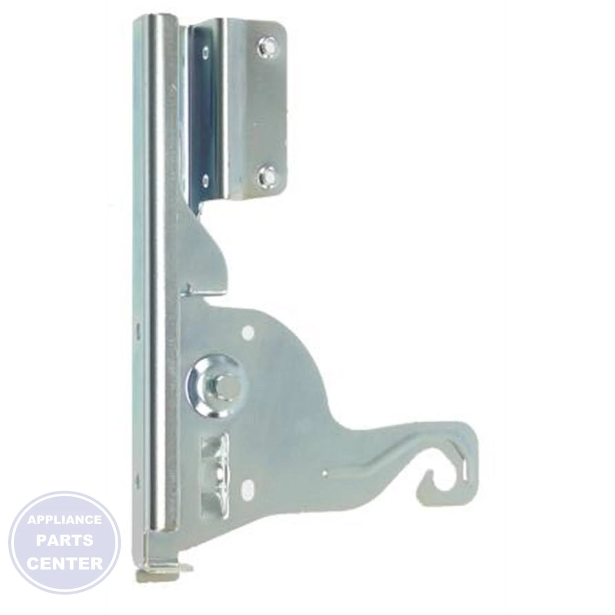 GE DISHWASHER LEFT DOOR HINGE ASSEMBLY WD01X27721 - Main view showing smooth door operation for specific models