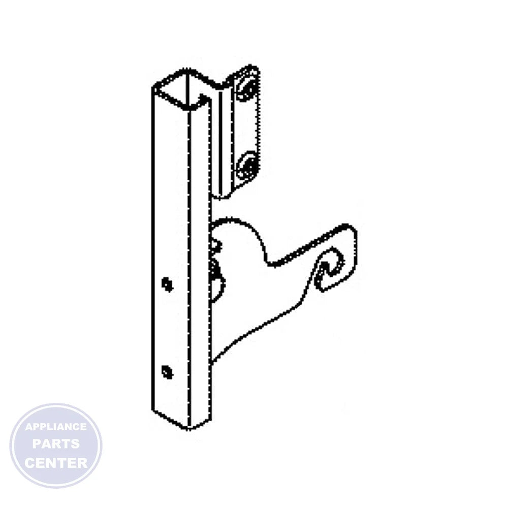 GE DISHWASHER LEFT HAND ARM HINGE ASSEMBLY WD14X22896 - Main view showing precise alignment for various GE Dishwasher models