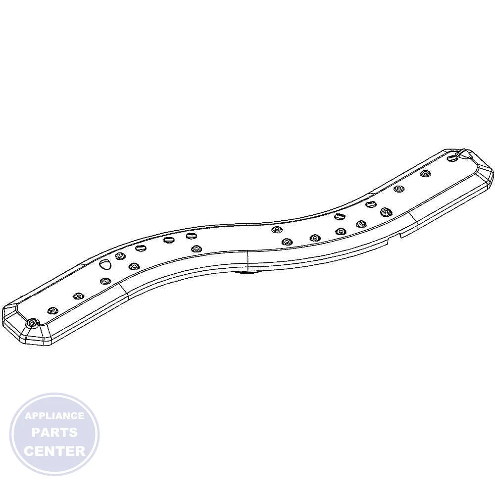 GE DISHWASHER LOWER SPRAY ARM ASSEMBLY WD22X20336 - Main view showing optimal water circulation for various GE Dishwasher models