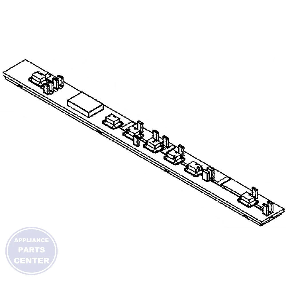GE DISHWASHER SILICONE LIGHT PIPE WD12X20139 - Main view showing optimal illumination for GEN models