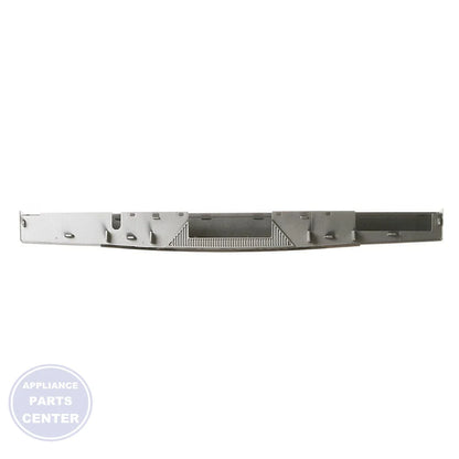 GE DISHWASHER STAINLESS STEEL CONTROL PANEL WD34X22536 - Side view with precise measurements