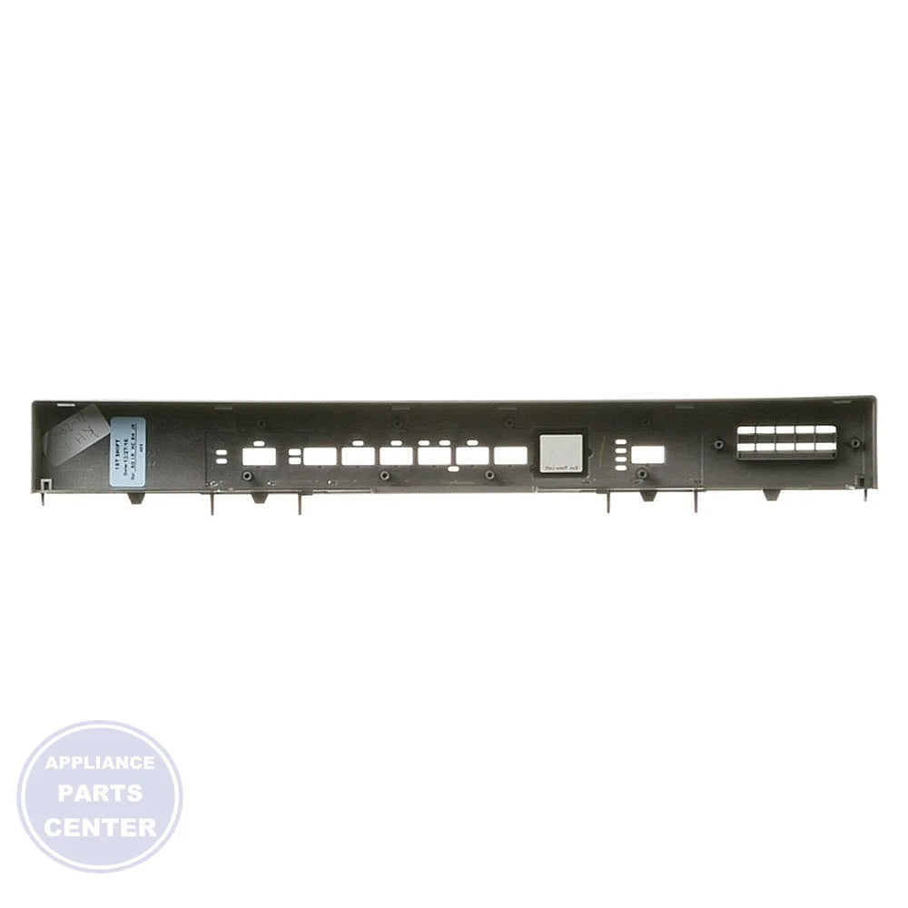 GE DISHWASHER STAINLESS STEEL CONTROL PANEL WD34X22536 - Detailed view of durable stainless steel construction