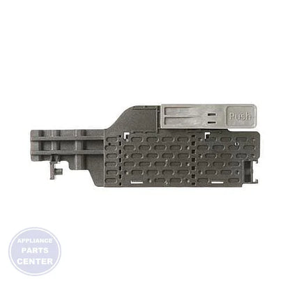 GE DISHWASHER UPPER RACK BRACKET ASSEMBLY WD12X20362 - Main view showing secure rack support for GE Dishwasher Models