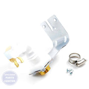 GE DISHWASHER WATER VALVE WITH SCREW AND CLAMPS WD15X10010 - Main view showing water valve for specific models