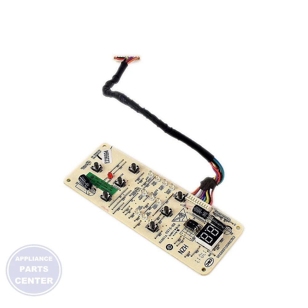 GE DISPLAY BOARD WJ26X22187 - Main view showing digital display for specific models