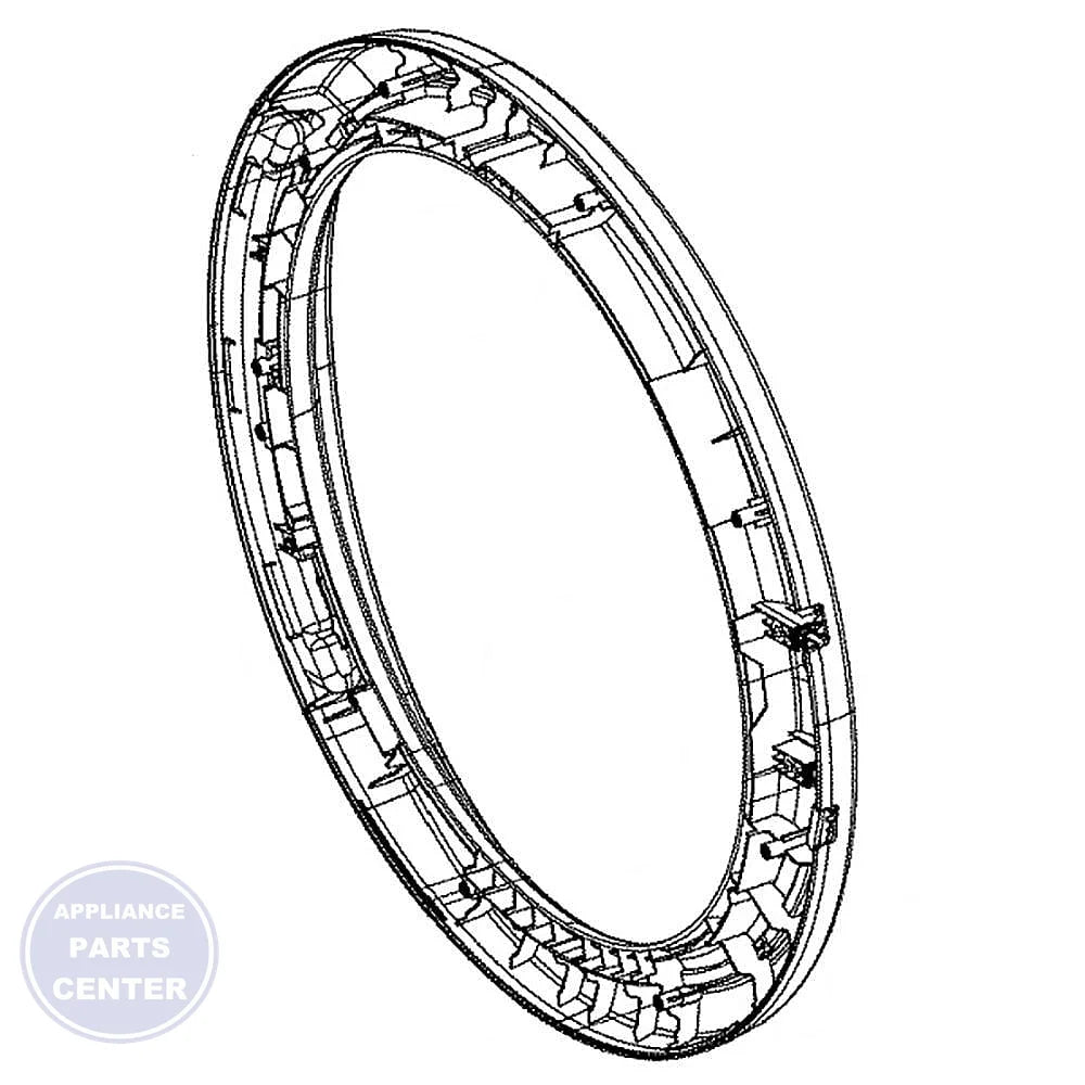 GE DOOR FRAME AND PROTECTOR WH46X25524 - Main view showing sturdy construction for GEN Washing Machine