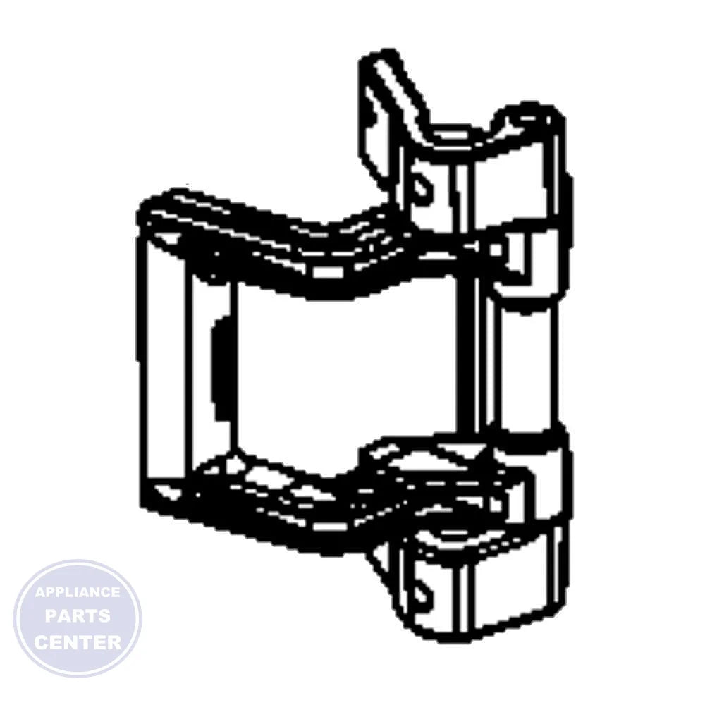 GE DOOR HINGE ASSEMBLY WE1M751 - Main view showing sturdy construction for GEN models