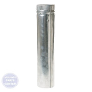GE Exhaust Duct WE01X23893 - Main view showing efficient hot air flow for GEN dryers