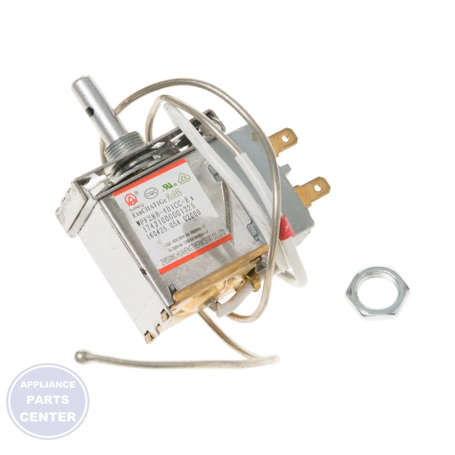 GE FREEZER THERMOSTAT WR50X21296 - Main view showing temperature control for GEN Freezer models
