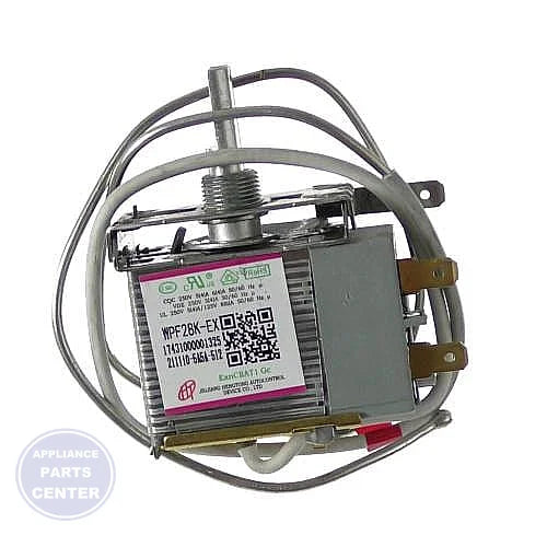 GE FREEZER THERMOSTAT WR55X26402 - Main view showing precise temperature control for GEN models