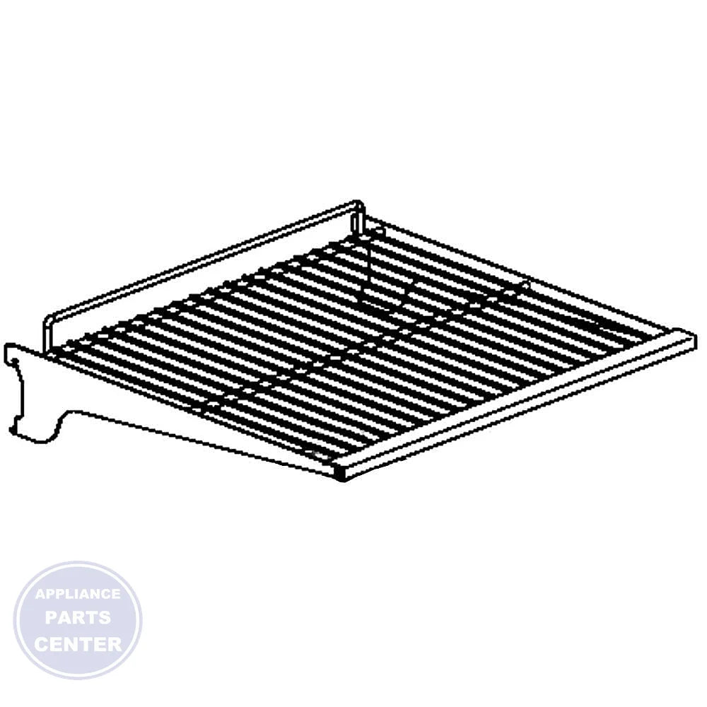 GE FREEZER WIRE SHELF WR71X10223 - Main view showing sturdy wire construction for GE XYZ123