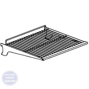 GE FREEZER WIRE SHELF WR71X10223 - Main view showing sturdy wire construction for GE XYZ123