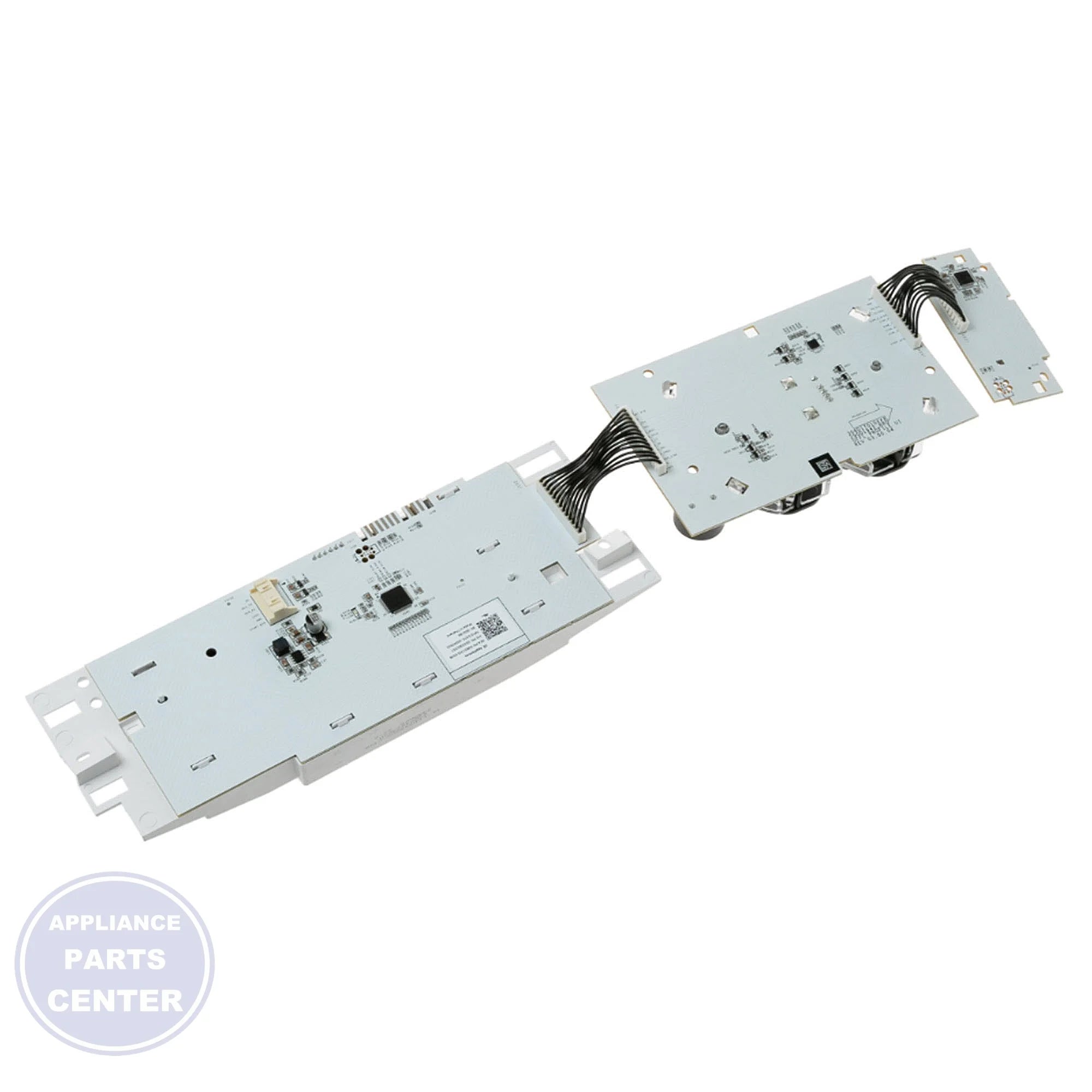 GE FRONT LOAD DRYER USER INTERFACE BOARD WE22X37717 - Detailed view of the high-quality control components