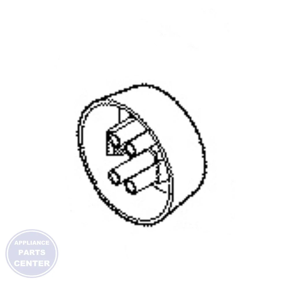 GE ICE MAKER RECEPTACLE COVER WR82X31109 - Main view showing protective cover for GEN Refrigerator