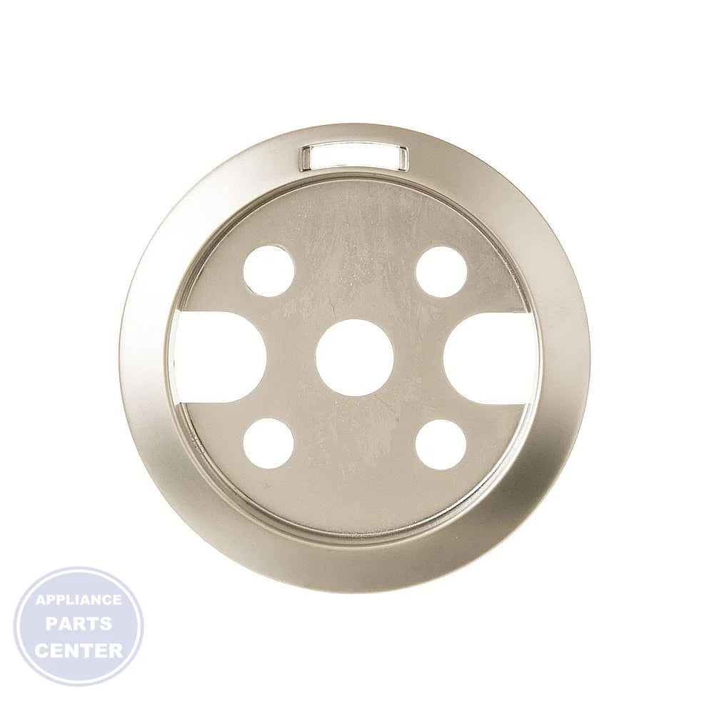 GE KNOB BEZEL WB07K10299 - Main view showing precise control for GE models