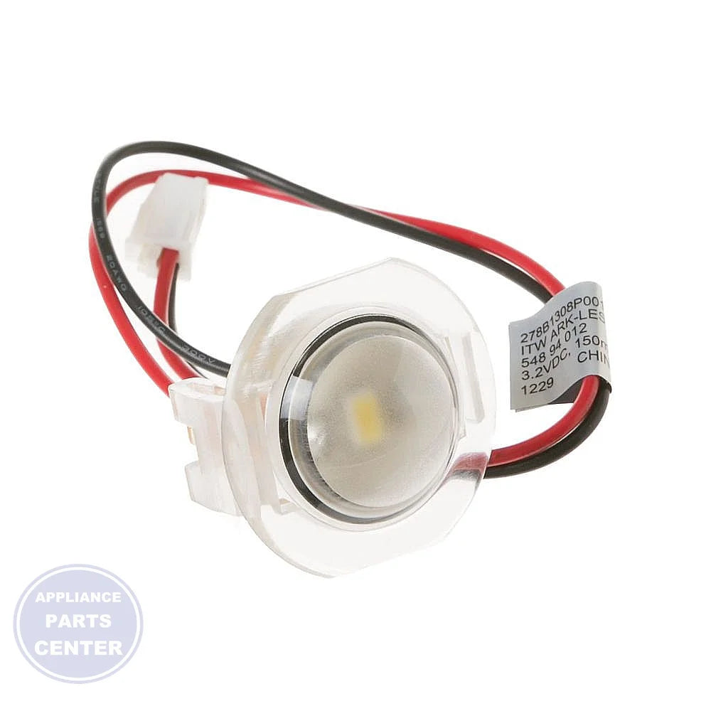 GE LED WE5M94 - Main view showing bright illumination for GE XYZ and ABC dryers