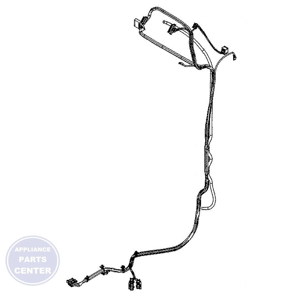 GE MAIN GREEN HARNESS WH19X27495 - Main view showing safety feature for GE models