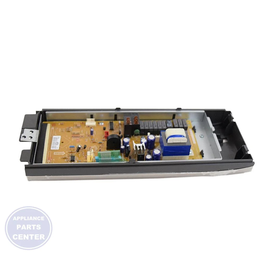 MICROWAVE CONTROL PANEL ASSEMBLY WB56X23866 - Side view with specific measurements