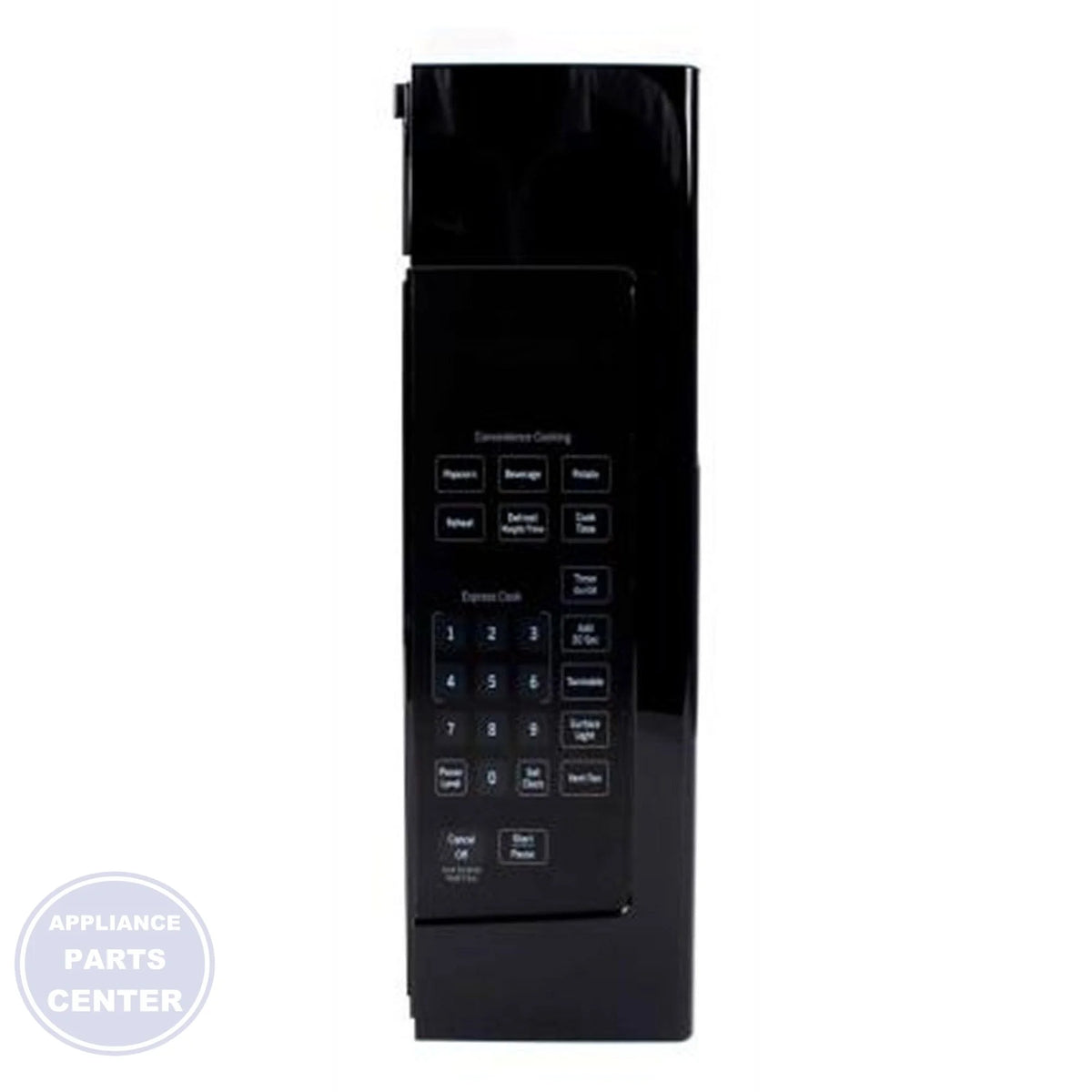 GE MICROWAVE CONTROL PANEL ASSEMBLY WB56X29813 - Main view showing touchpad for GEN Microwave models