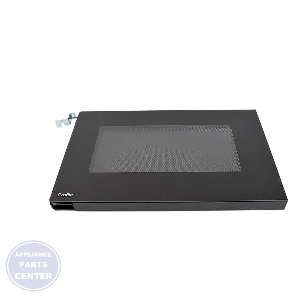 GE MICROWAVE DARK DORIAN DOOR WB56X34979 - Main view showing sleek design for specific models