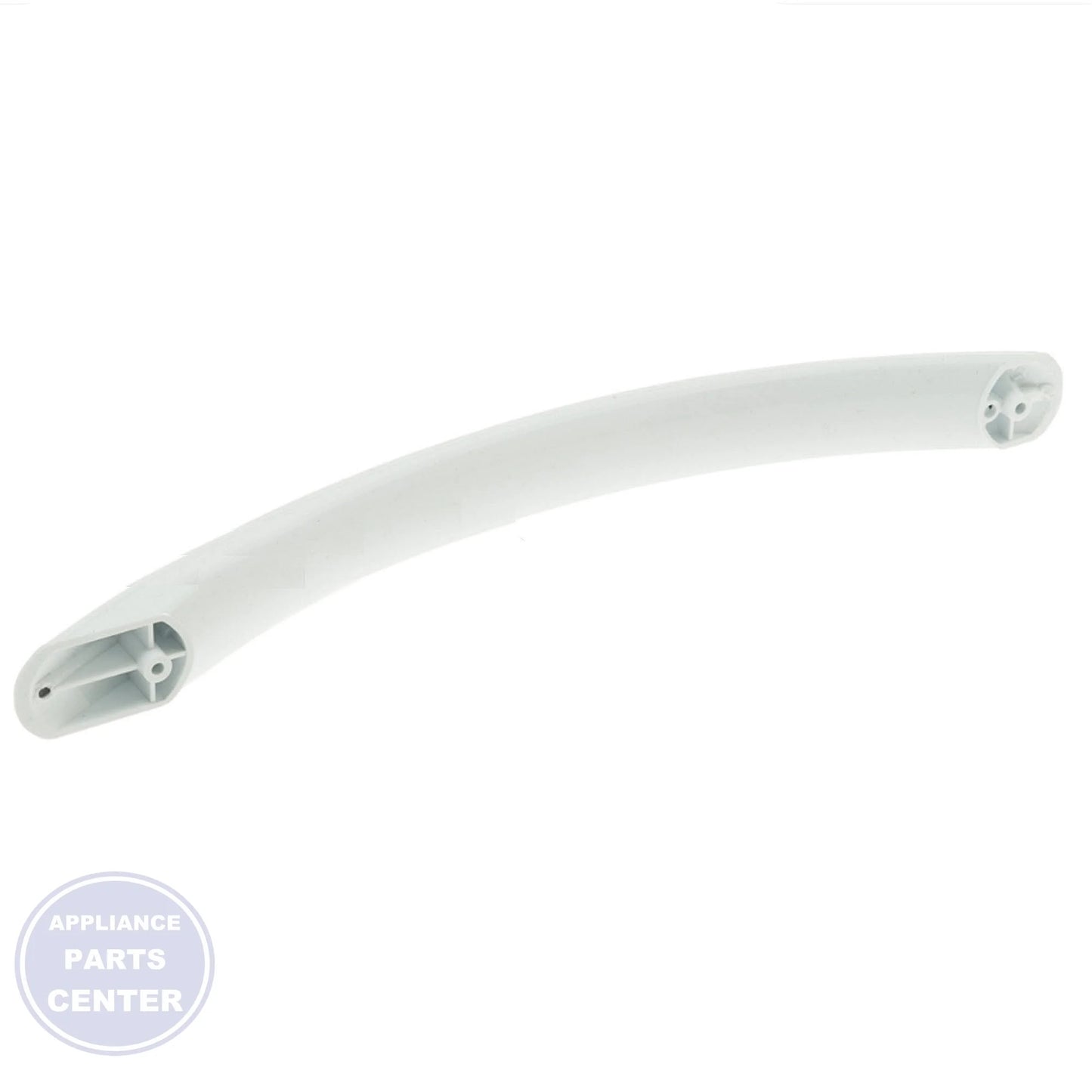 GE MICROWAVE DOOR HANDLE WB15X30880 - Side view with precise measurements