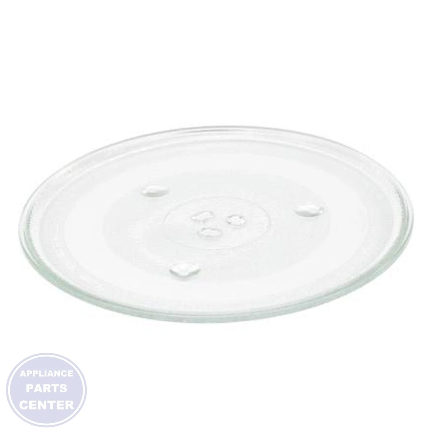 GE MICROWAVE GLASS TRAY WB48X30612 - Main view showing sturdy design for GEN models
