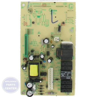 GE MICROWAVE MAIN CONTROL BOARD WB27X11215 - Detailed view of technical connections
