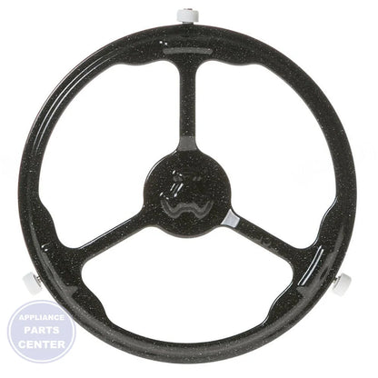 GE MICROWAVE RING ASSEMBLY WB06X10834 - Detailed view of durable construction