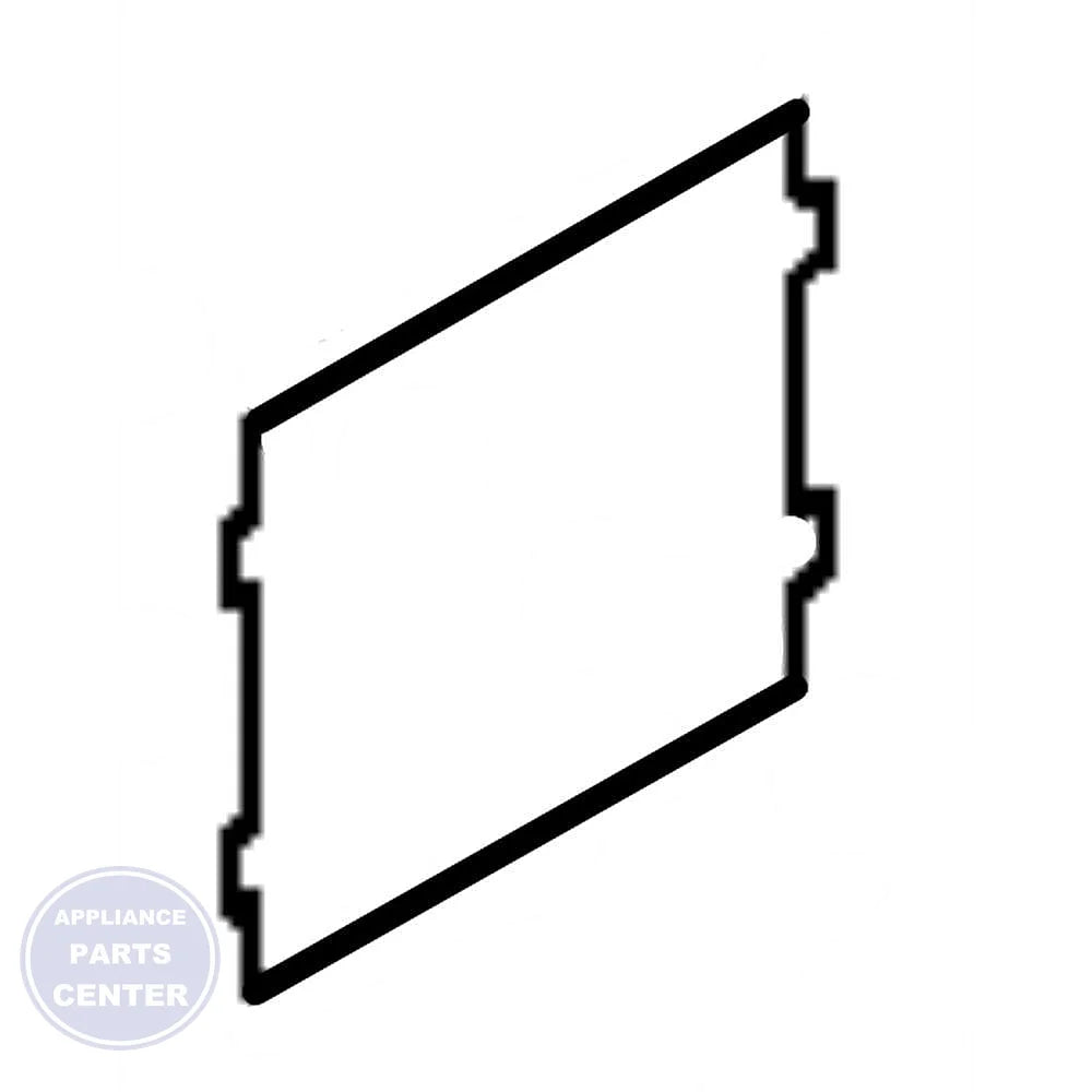GE MICROWAVE WAVEGUIDE COVER WB34X21610 - Main view showing heat resistance for specific GE models