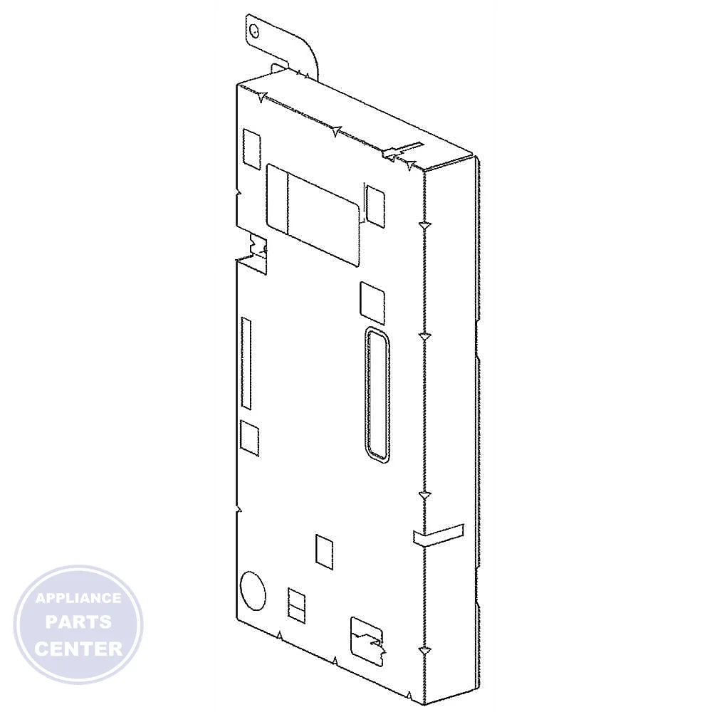 GE OVEN CONTROL PANEL BRACKET WB34X25382 - Main view showing sturdy support for GE721, GE820, and GE920