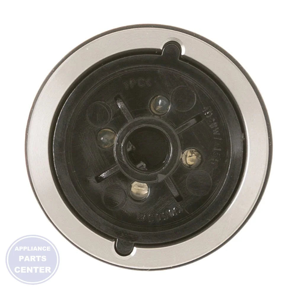 GE OVEN KNOB ASSEMBLY WB03X10281 - Detailed view of durable construction