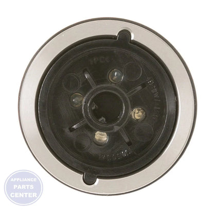 GE OVEN KNOB ASSEMBLY WB03X10281 - Detailed view of durable construction