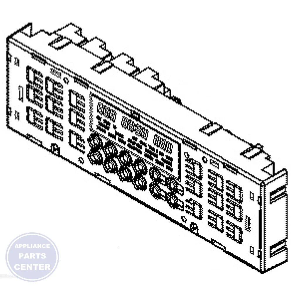 GE OVEN LED CONTROL T012 WHITE WB27X29607 - Main view showing precise control for GE models