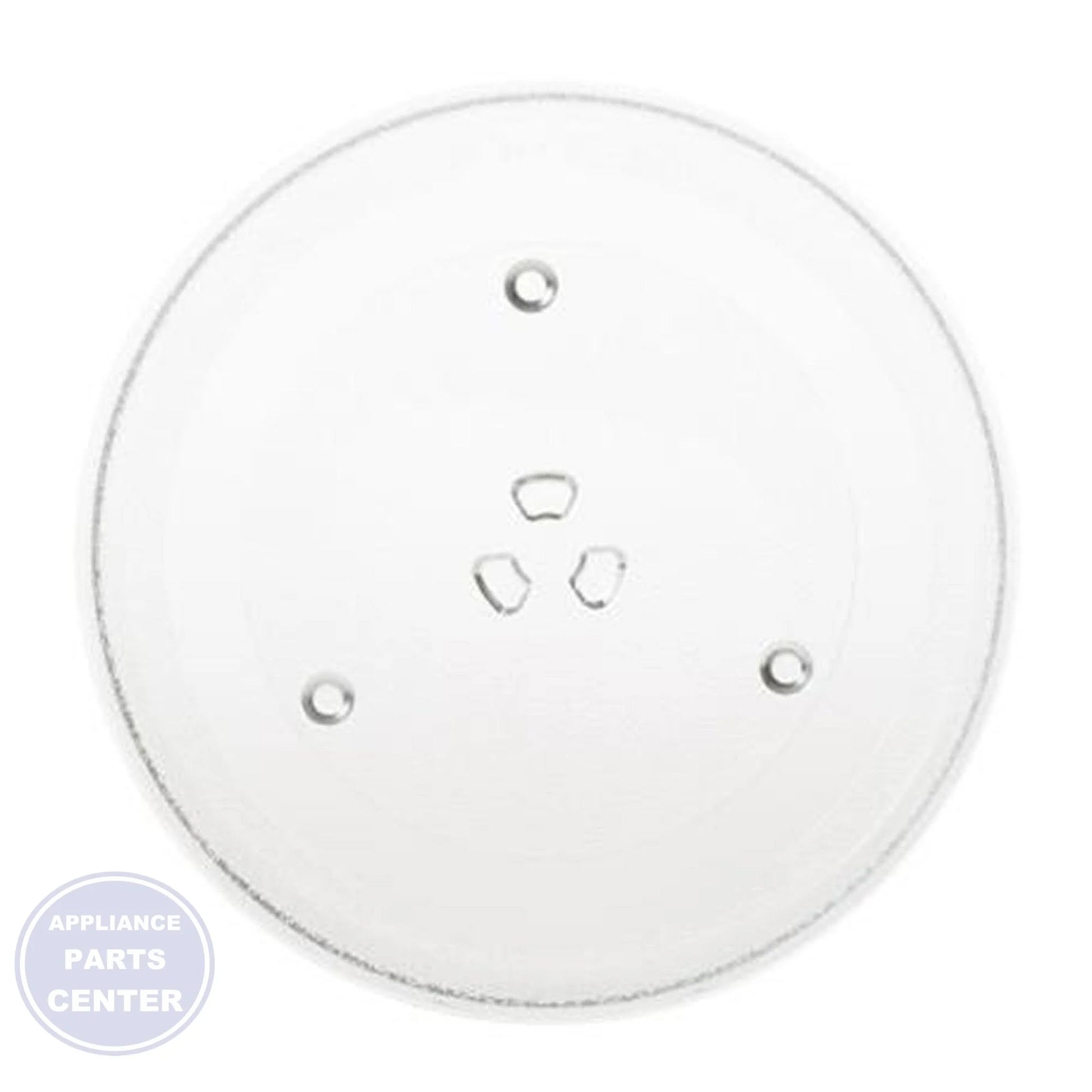 GE OVEN MICROWAVE GLASS TURNTABLE TRAY WB48X21336 - Main view showing rotating function for GE models