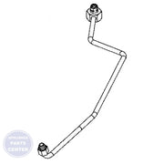 GE RANGE CENTER ORIFICE HOLDER WB16X28686 - Main view showing gas flow control for GE XL44 Series