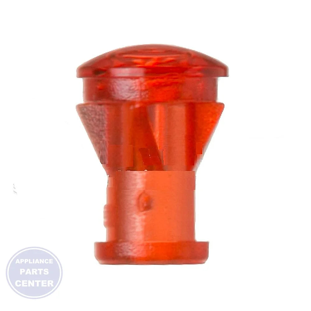 GE RANGE INDICATOR LIGHT LENS WB25X24023 - Main view showing clear indicator light display for GE ranges