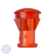 GE RANGE INDICATOR LIGHT LENS WB25X24023 - Main view showing clear indicator light display for GE ranges