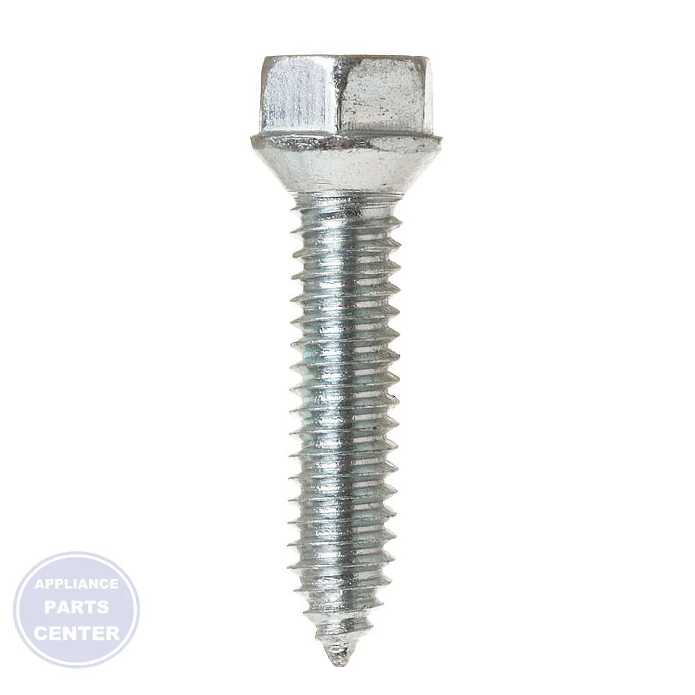 GE REFRIGERATOR 12-24 TAPPING SCREW OVT 1.000" - Main view showing heavy-duty design for various GE models