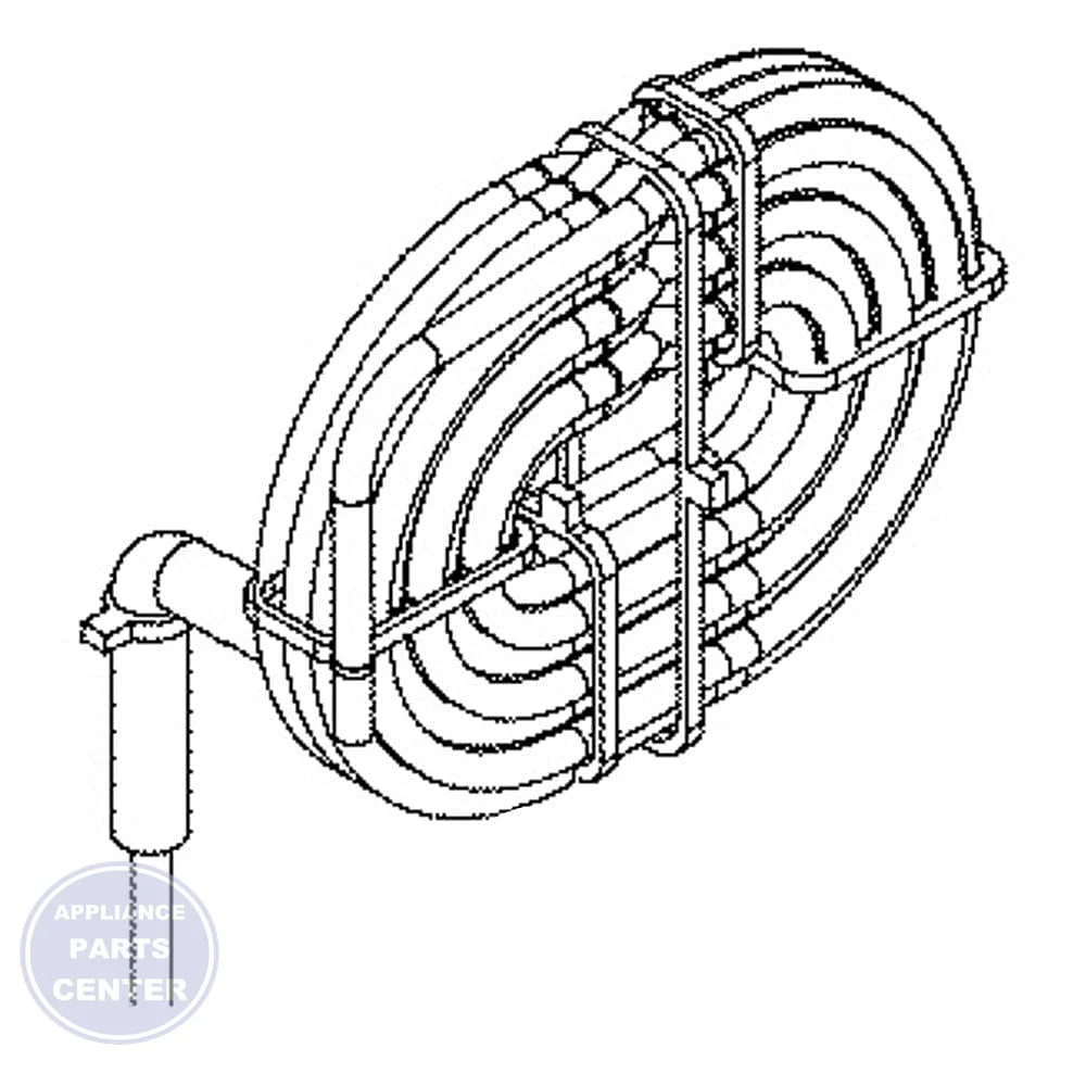 GE REFRIGERATOR COLD WATER TANK WR17X25212 - Main view showing 2-gallon capacity for GE Refrigerator models