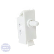 GE REFRIGERATOR DOOR SWITCH WR01X27249 - Main view showing smooth operation for GE Model X and GE Model Y