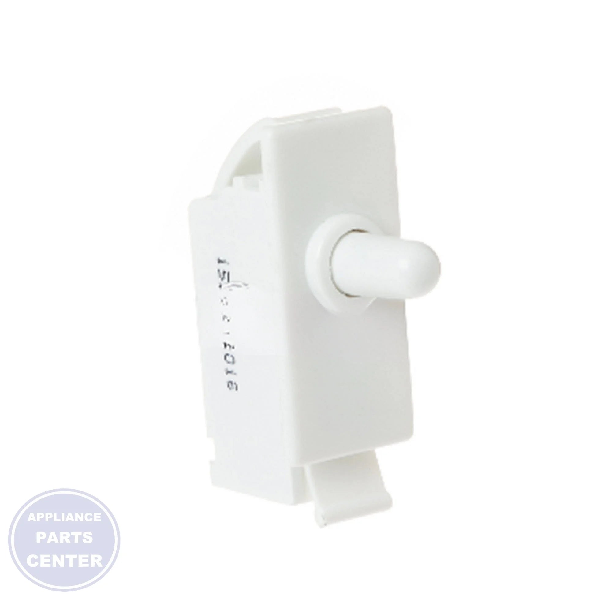 GE REFRIGERATOR DOOR SWITCH WR01X27249 - Main view showing smooth operation for GE Model X and GE Model Y