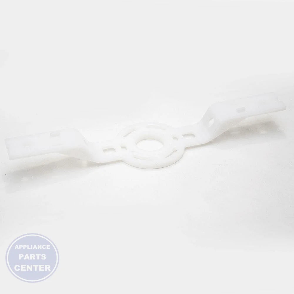 GE REFRIGERATOR EVAPORATOR BOTTOM BRACKET WR17X12635 - Main view showing sturdy construction for various GE refrigerator models